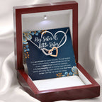 TO MY SISTER BOND INTERLOCKING NECKLACE GIFT SET