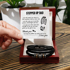 TO MY STEP DAD GIFT OF LIFE BRACELET